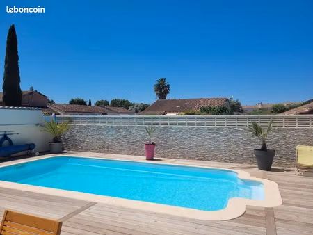 maison renovée avec piscine