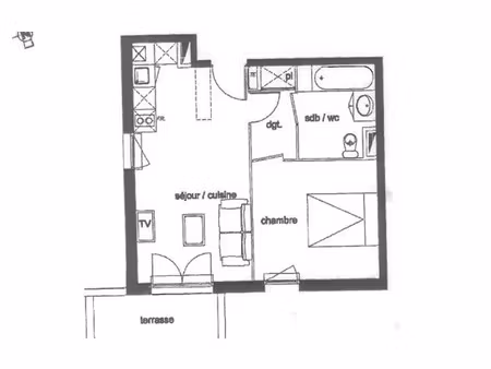appartement saint-andré-de-cubzac m² t-2 à vendre  102 600 €