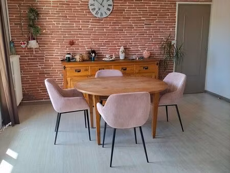 t3 traversant et lumineux - 63m² - 2 balcons - bonnefoy