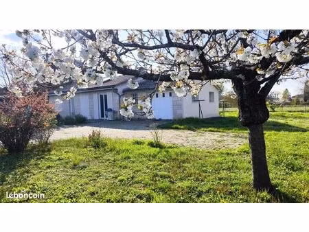maison de plain-pied avec grand terrain de 1 178 m² – fort potentiel – bessières
