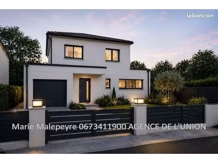 maison contemporaine 110 m² + terrain 700 m² – centre de vacquiers
