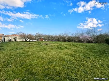 terrain 841 m² cugnaux