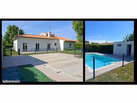 maison t6 – 164 m² – saint-alban centre – grand terrain arboré avec piscine