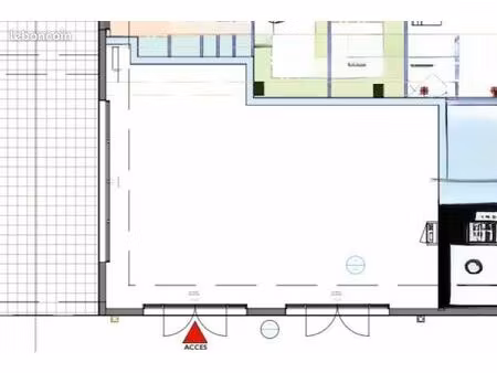local commercial 70m2 neuf