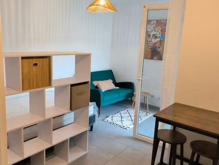 t1 meublé 23 m²