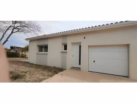 a louer t4+ garage sur terrain 650m2 carbonne
