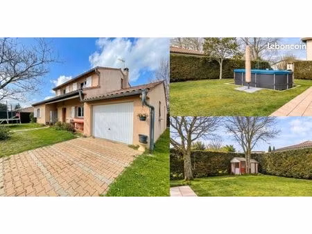 maison familiale meublee ou non meublee - jardin - 4 chambres - mezzanine de 35m bureau - 