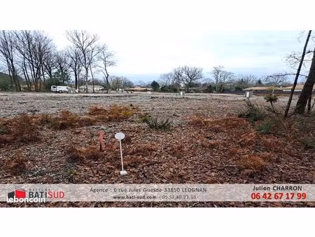 terrain 1 100 m² camblanes et meynac