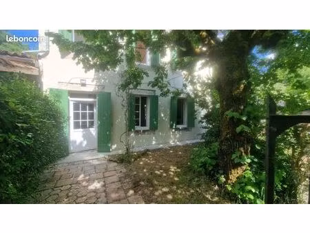 maison t3 + jardin