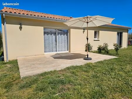 plain-pied moderne 100 m² – 3 chambres  dpe a – terrain 1000 m² proche langon