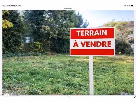 terrain viabilisés à vendre