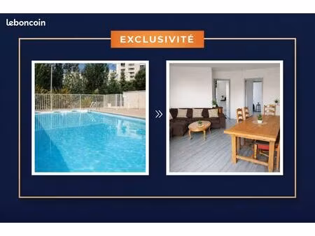 ? t3 70 m² avec terrasse  parking & piscine – mérignac