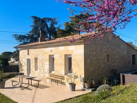 charmante maison en pierre à prignac-et-marcamps