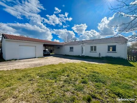 maison 5 pièces – 4 chambres – 126 m² – terrain 1200 m²