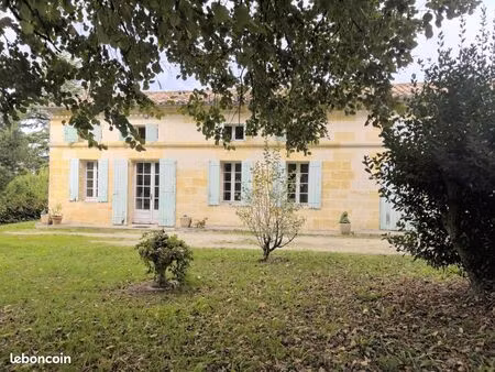 nérigean – girondine de charme – dépendances – garages – jardin sans vis-à-vis