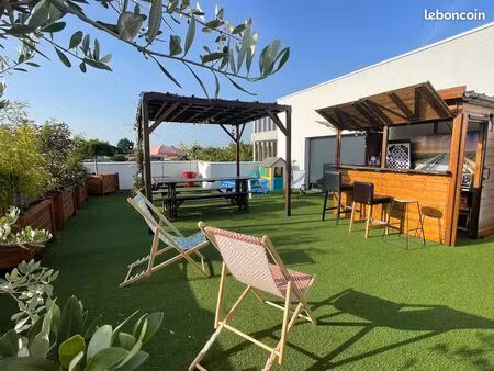 ? t4 dernier étage – 100 m² – rooftop 83 m² – mondésir / bordeaux st-augustin