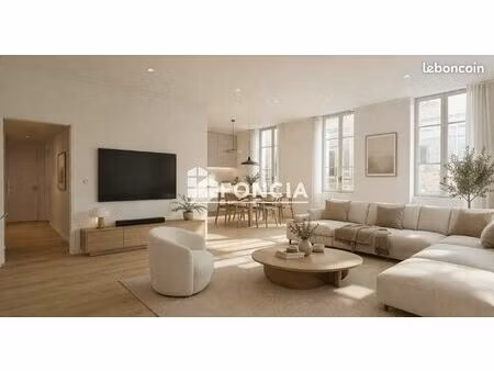 a vendre - appartement t3 73 m² rénové - terrasse- bordeaux chartrons