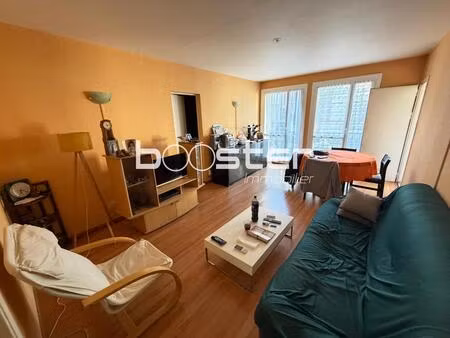 toulouse amouroux – 3 pièces traversant de 66 m² avec balcon  cave et parking !