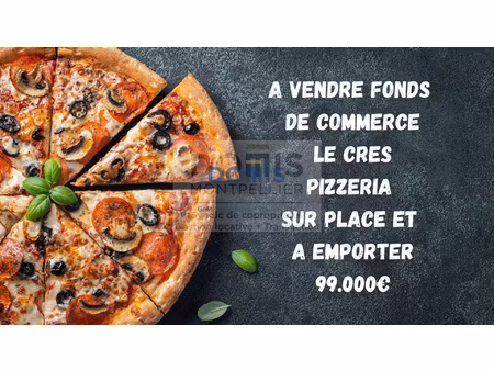 exclusivité ? à vendre fonds de commerce pizzeria ? a emport