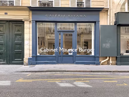 paris vi rue des beaux-arts local commercial loué empl
