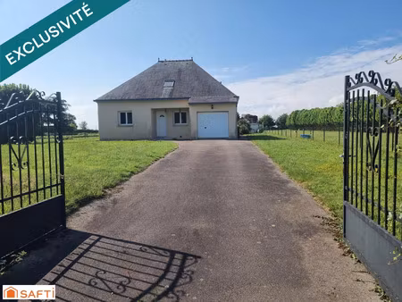 vente maison 5 pièces 100 m² saint-vincent-sur-oust (56350)