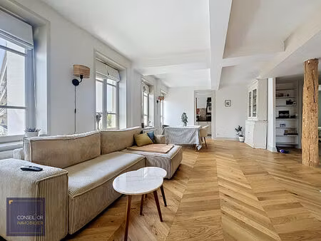 bel appartement t3 meublé 85m2 + parking