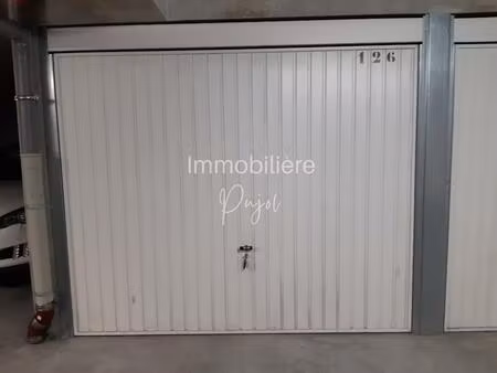 secteur conception  garage double  fermé en sous sol