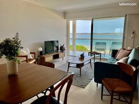 arcachon – appartement meublé 60m² – vue mer panoramique - double parking