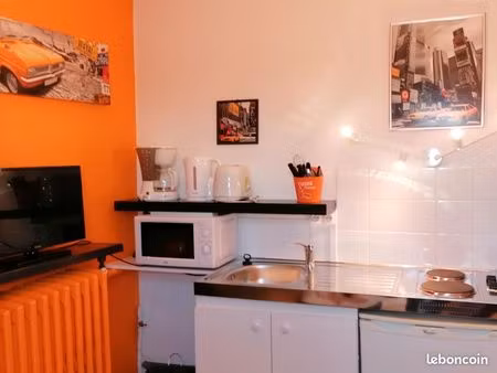 location studio meublé libre juillet 2026