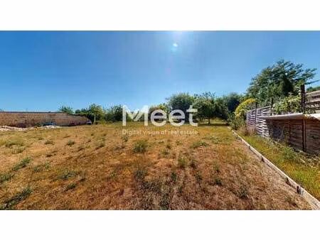 terrain constructible viabilisé à vendre