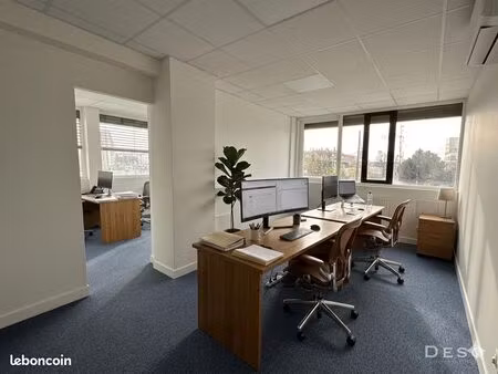 bureau à louer de 35 m2 climatisé avec domiciliation en qpv