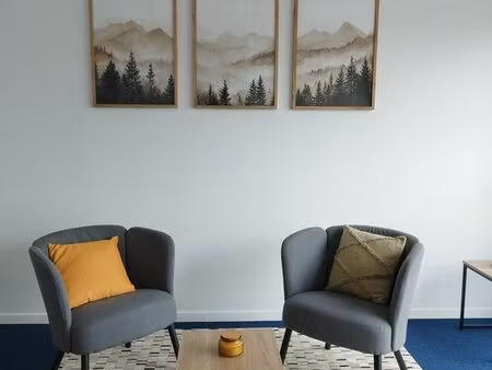 partage de bureau psychothérapeute / psychologue