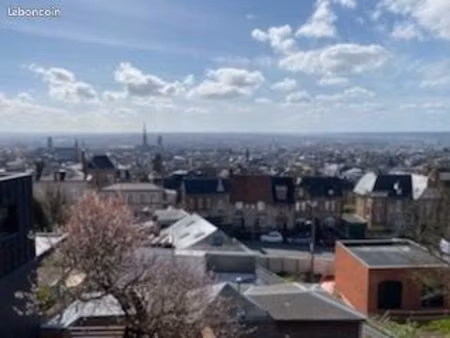location maison 5 pièces 136 m2 bois-guillaume limite rouen vue cathédrale
