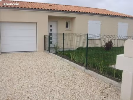 a louer maison vide à thenac 17