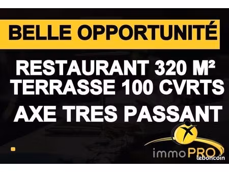 restaurant 320 m²