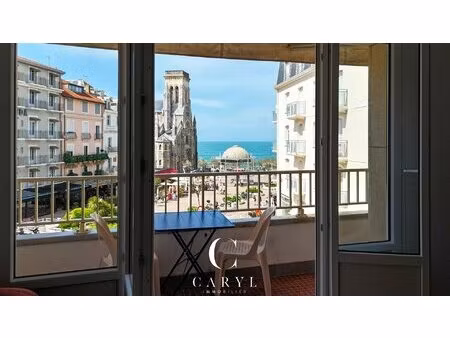 appartement avec balcon vue mer - biarritz saint eugenie