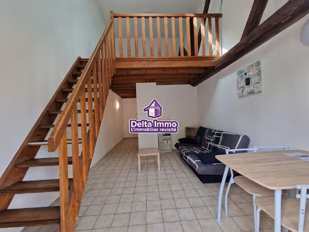 appartement t2 meublé en duplex avec parking