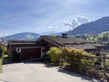 chalet traditionnel - au villard