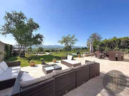 exclusivité - pommiers - vue imprenable - maison 4 chambres 125 m² avec jardin