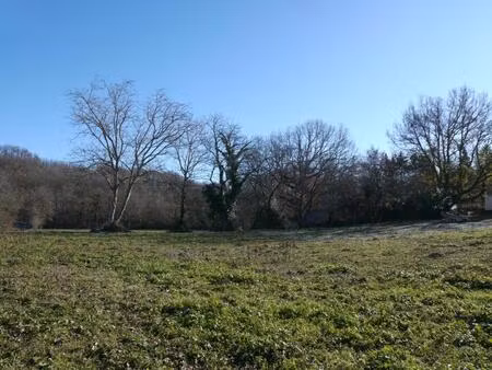 terrain constructible 1000 m² calme en bordure de village - viabilisé