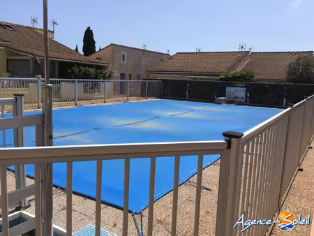 leucate plage  maison t2 mezzanine terrasse