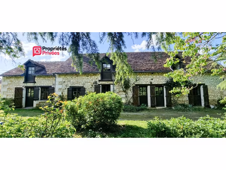 baudres - longère de plain-pied 180 m² - 6 pièces/4 chambres - ascenseur - jardin arboré