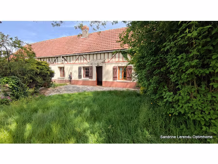 maison à vendre 4 pièces sahurs (76) longère en pierre à réinventer – projet de vie à fort
