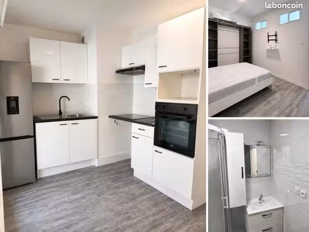 t2 meublé 35 m² rénové – centre la trinité – disponible 1er juin