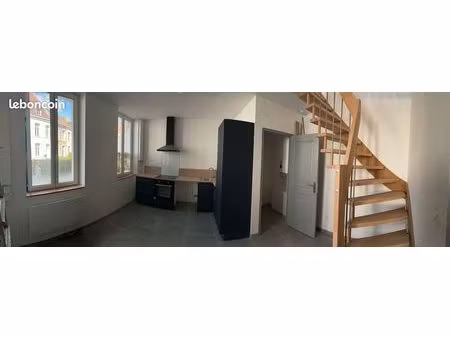 appartement t2 centre condé sur l'escaut