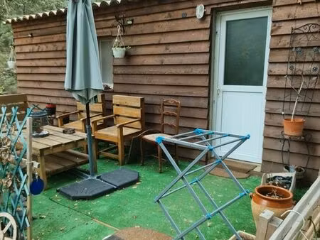 chalet appart 42m2 sur 1200m2 terrain