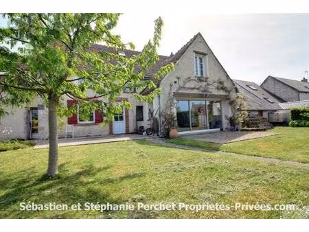 45520: gidy : longère pleine de charme de 176 m² - 4 chambres - grange attenante - terrain