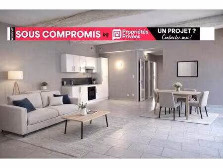 grand t3 de 87 m² avec terrasse et jardin en plein centre de lambesc  fort potentiel après