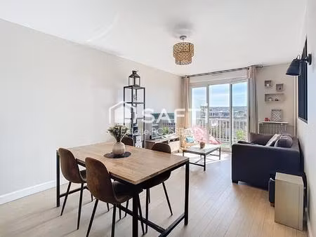 t3 lumineux avec balcon vue dégagée au calme