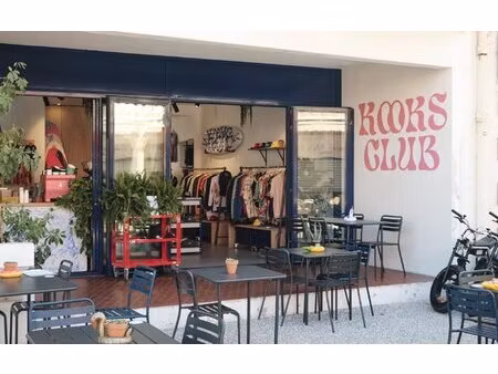fond de commerce hendaye plage